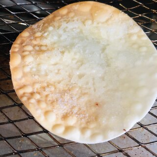 餃子の皮で★オリーブオイルとグラニュー糖のピザ